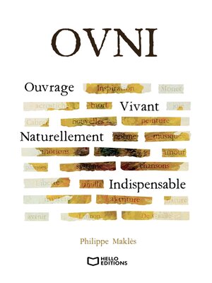 cover image of OVNI--Ouvrage Vivant Naturellement Indispensable